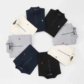 POLO Zipper Sweater-1016
